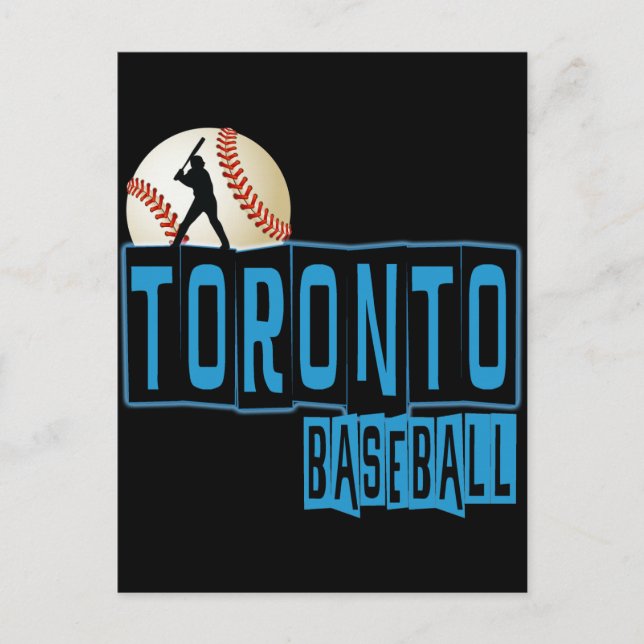 TORONTO BASEBALL POSTKARTE (Vorderseite)