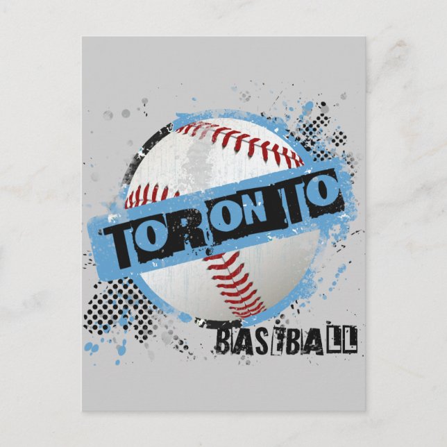 TORONTO BASEBALL POSTKARTE (Vorderseite)