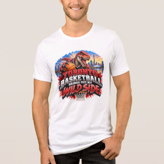 Toronto Basketball Bringt Meine Wilde Seite Zum Vo Tri-Blend Shirt