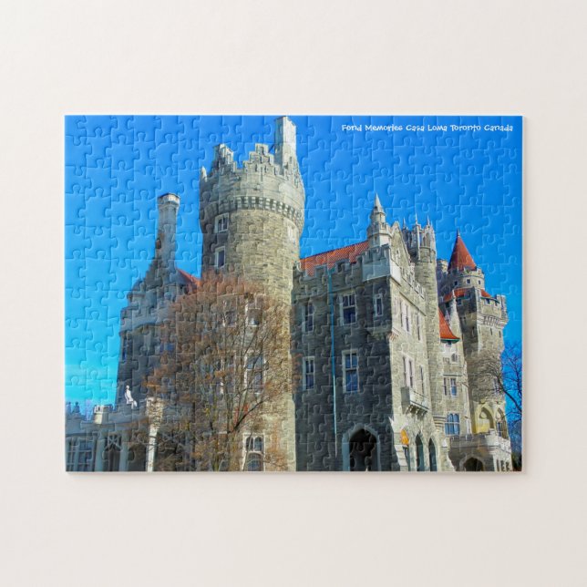 Toronto Canada Casa Loma. Jigsaw Puzzle (Horizontal)