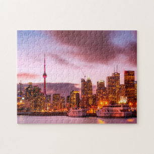 Toronto Canada skyline city scape. Puzzle
