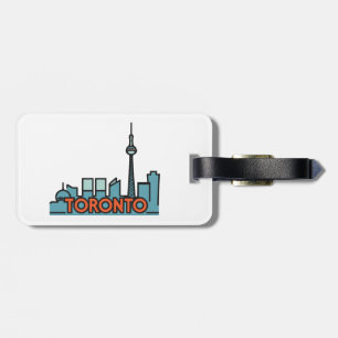 Toronto Canada Skyline Gepäckanhänger