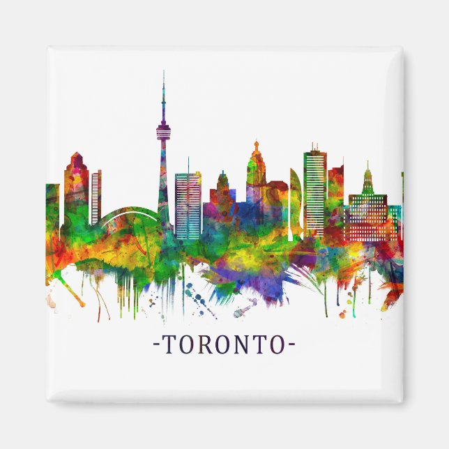 Toronto Canada Skyline Magnet (Vorne)