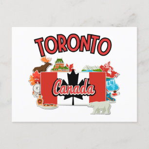 Toronto Canada Vintag Postkarte