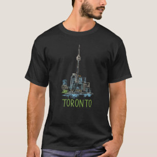 Toronto City Canada Souvenirs für Damen T-Shirt