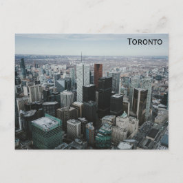 Toronto City Skyline Travel Foto Postkarte