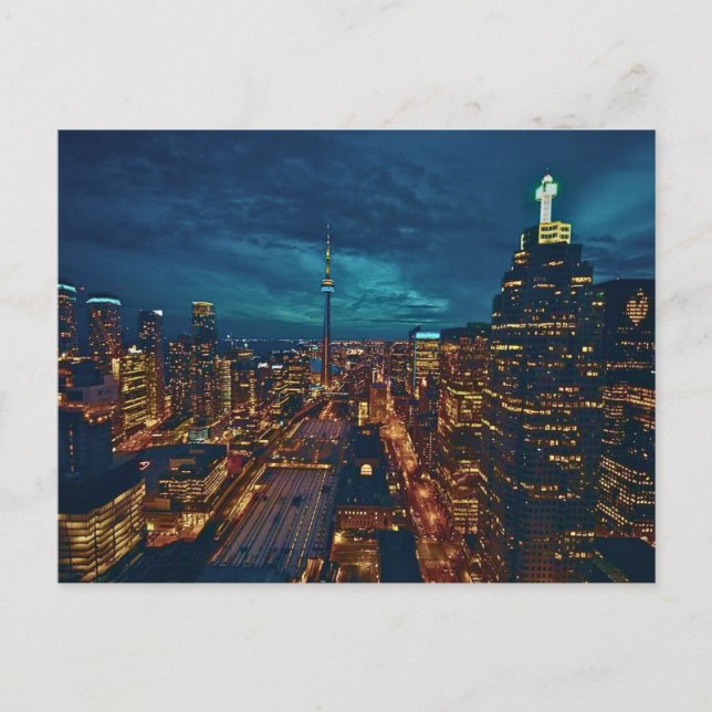 Toronto Downtown City, Toronto Downtown, Postkarte (Vorderseite)