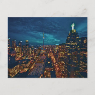 Toronto Downtown Cityscape, Toronto Innenstadt, Postkarte