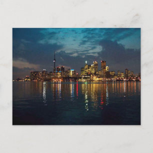 Toronto DownTown Spektakel CNTower Wasserfront Spa Postkarte