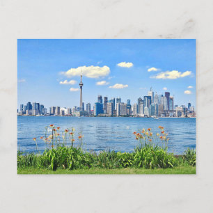 Toronto Downtown Water View Ontario Postkarte