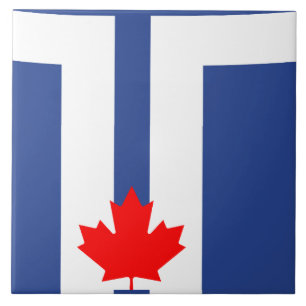 Toronto-Flaggen-Kachel Fliese
