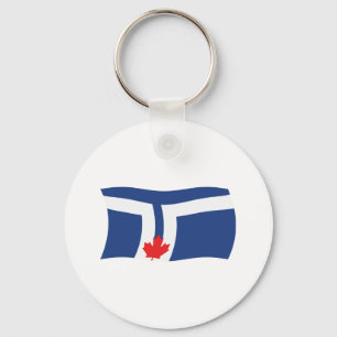 Toronto-Flaggen-Schlüsselanhänger Schlüsselanhänger