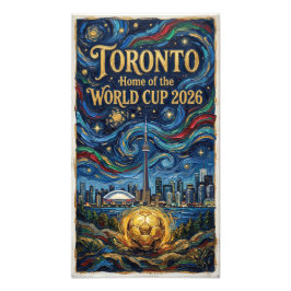 Toronto Fußballkunst 2026 Stadion Design Fotodruck