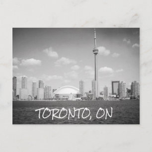 Toronto Greyscale City Postkarte