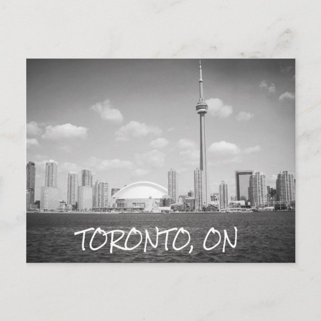 Toronto Greyscale City Postkarte (Vorderseite)
