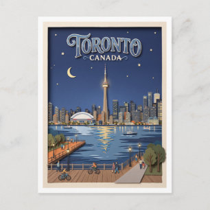 Toronto Harbourfront Kanada Postkarte