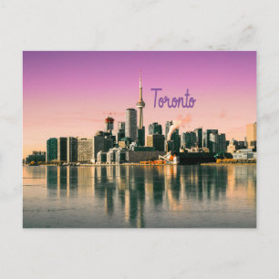 Toronto Hauptstadt Ontario Canada City Skyline Postkarte