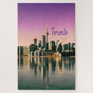 Toronto Hauptstadt Ontario Canada City Skyline Puzzle