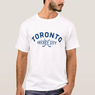 Toronto Hockey City Blue Logo T - Shirts