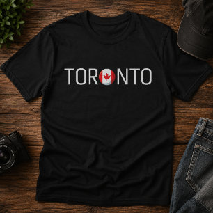 Toronto Kanada Flagge T-Shirt