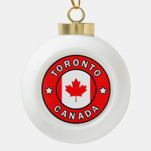 Toronto Kanada Keramik Kugel-Ornament