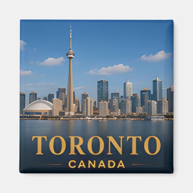 Toronto Kanada Moderne Skyline Reiseziel Magnet (Vorne)
