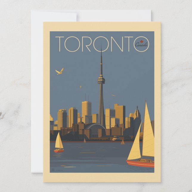 Toronto Kanada | SAVE THE DATE - FOTO (Vorderseite)