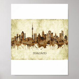 Toronto Kanada Stadtbild Poster