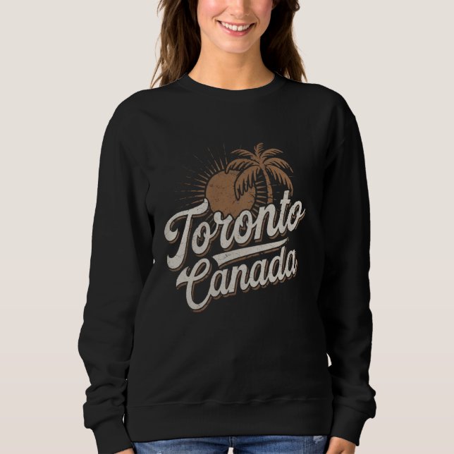 Toronto Kanada Urlaubs-Souvenirs Sweatshirt (Vorderseite)