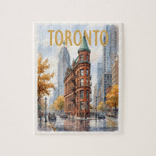 Toronto Kanada Vintage Reise Puzzle