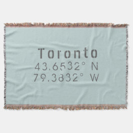Toronto Latitude Longitude Decke