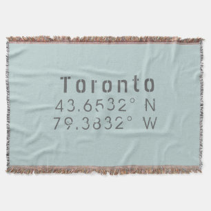 Toronto Latitude Longitude Decke