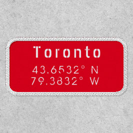 Toronto Longitude Latitude Iron