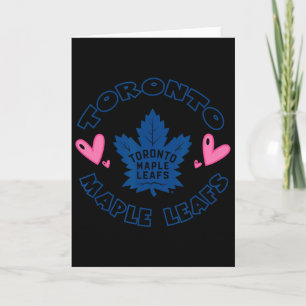 Toronto Maple Leafs Valentinsherzen Nhl Offiziell Karte
