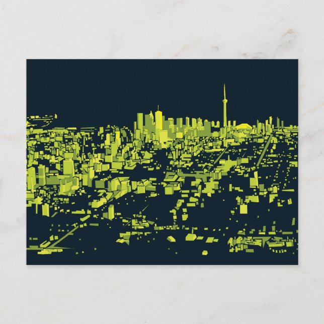 Toronto Night Postkarte (Vorderseite)