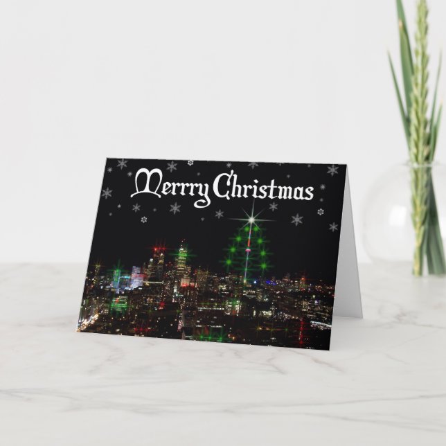 Toronto Ontario Feiertagskarte (Vorderseite)