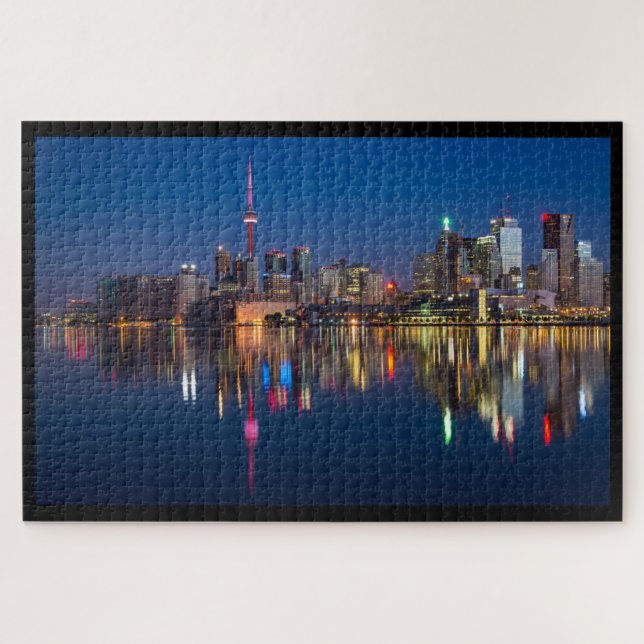 Toronto, Ontario, Kanada Skyline Jigsaw Puzzle (Horizontal)
