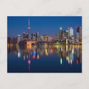 Toronto, Ontario, Kanada Skyline Postcard Postkarte