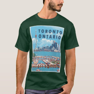 Toronto Ontario Kanada Vintage Reise T-Shirt
