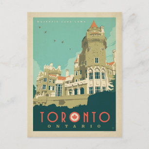 Toronto, Ontario - Majestätisches Casa Loma Postkarte