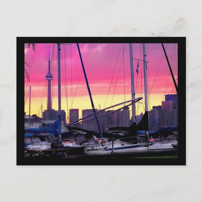 Toronto Ontario Postkarte (Vorderseite)