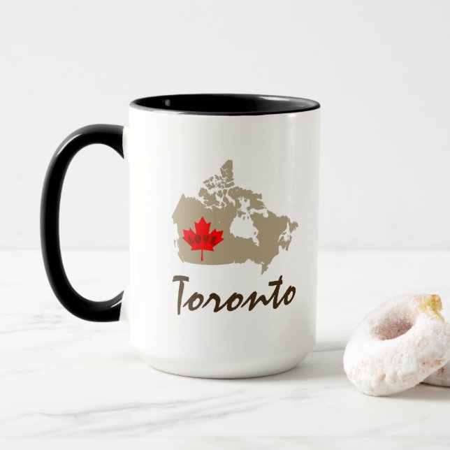 Toronto Ontario Tasse (Mit Donut)