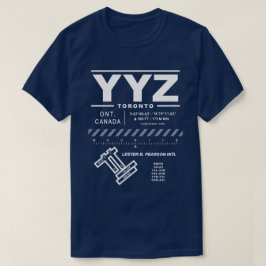 Toronto Pearson Int'l Airport YYZ Tee Shirt