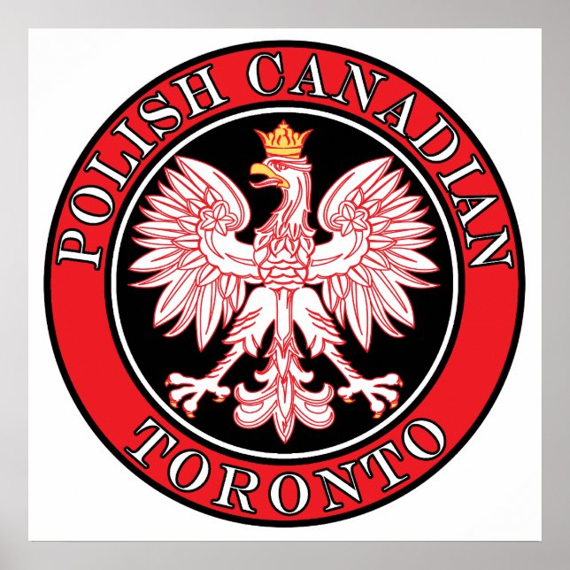 Toronto Polnischer Adler Poster (Vorne)