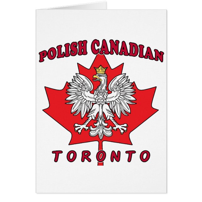 Toronto Polnisches kanadisches Leaf (Vorne)