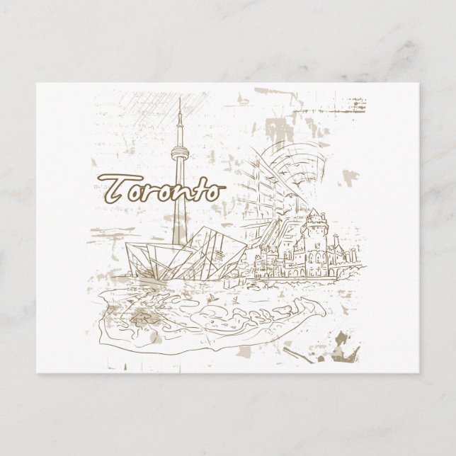 Toronto Postkarte (Vorderseite)