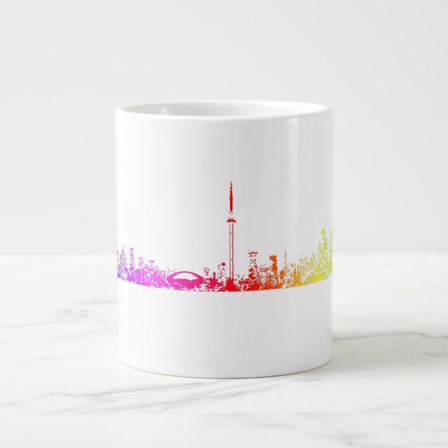 Toronto Rainbow Jumbo-Tasse (Vorderseite)