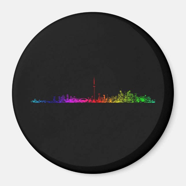 Toronto Rainbow Magnet (Vorne)