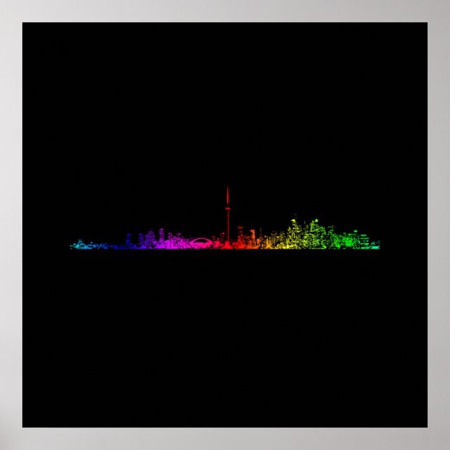 Toronto Rainbow Poster (Vorne)