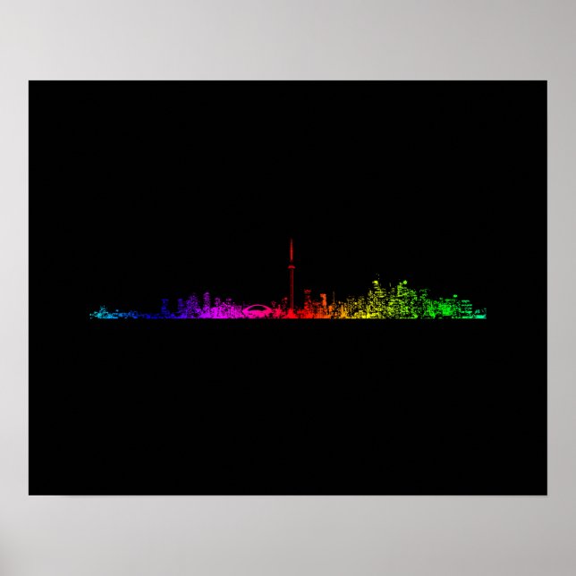 Toronto Rainbow Poster (Vorne)